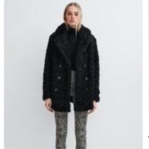 ZARA FAUX FUR JACKET